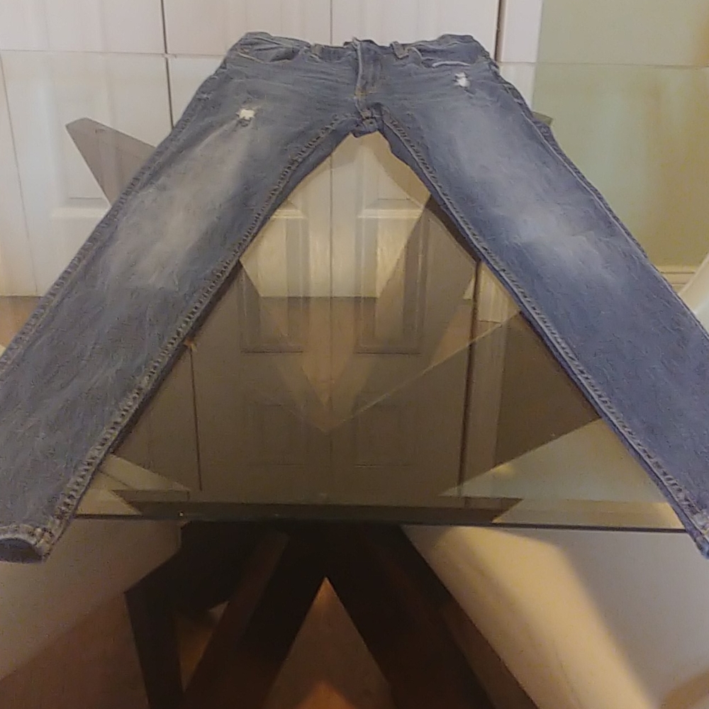 Mens size W28 L30 Holister Stacked Skinny jeans